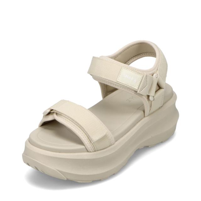 スポーツサンダル スポーツ スポサン 厚底 フィット チャンキーソール シンプル アイボリー シャカ SHAKA SK-323