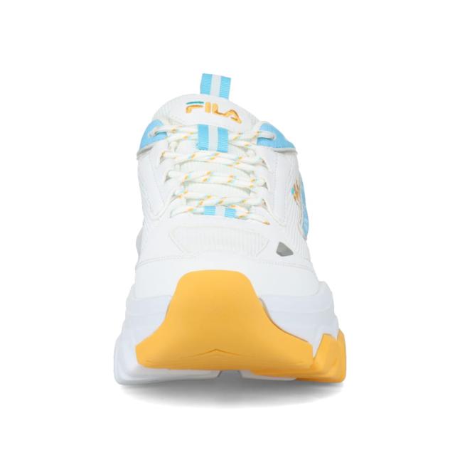 【FILA×優里コラボ】Infinito 25.5cm〜29.0cm メンズ スニーカー 厚底 ダッドスニーカー ローカットスニーカー 人気 ブランド ホワイト×ブルー FC-5239YRWHBU