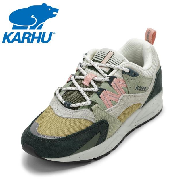 カルフ KARHU KH804194L レディース靴 靴 シューズ 2E相当 スニーカー ランニング シューズ フュージョン2.0 ローカットスニーカー 人気 ブランド カーキ