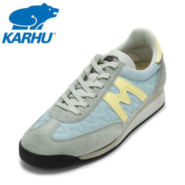 カルフ KARHU KH805092L レディース靴 靴 シューズ 2E相当 スニーカー ランニング シューズ エアクッション メスタリ ローカットスニーカー 人気 ブランド グレー×イエロー