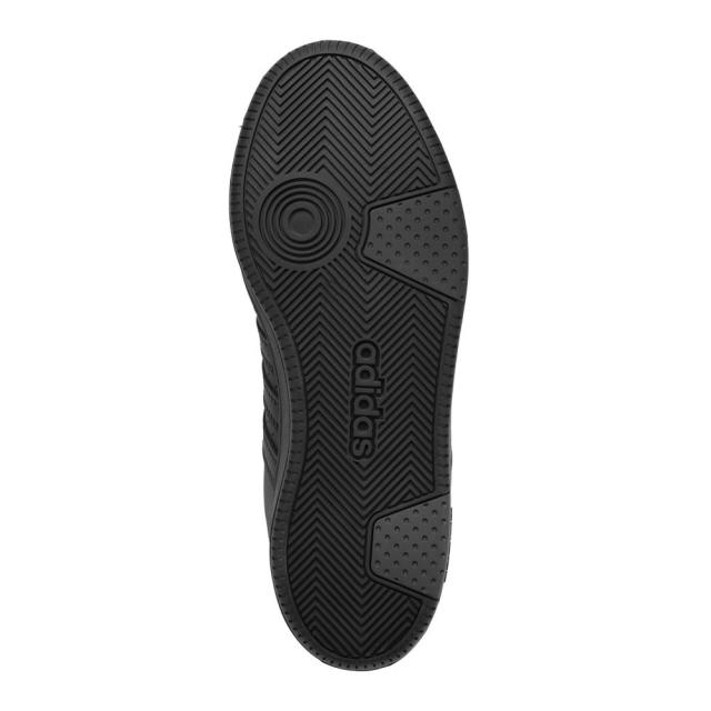 アディダス adidas KI1086 メンズ靴 靴 シューズ 2E スニーカー バスケットボールシューズ バッシュ 通気性 メッシュ HOOPS MID CLASSIC フープスミッドクラシック 耐久性 グリップ力 ハイカットスニーカー ミッドカットスニーカー 人気 ブランド ブラック×ブラック_6