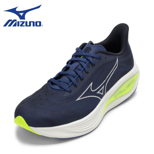 ミズノ MIZUNO J1GC251051 メンズ靴 靴 シューズ 2E スニーカー ランニングシューズ スポーツ ジョギング トレーニング NEO COSMO ネオコスモ ローカットスニーカー 人気 ブランド ネイビー×ホワイト