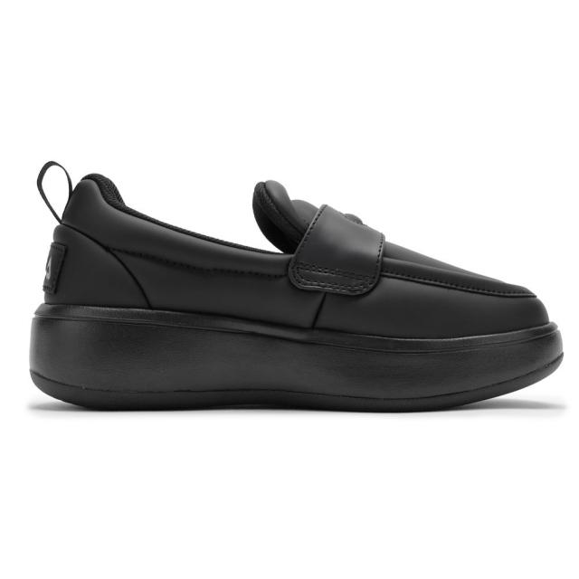 フィラ FILA FM0100981014 レディース靴 靴 シューズ 2E スニーカー ローファー パデッド 中綿 シューズ クッション性 SUPER BUBBLE LOAFER 厚底 Y2K ローカットスニーカー 人気 ブランド ブラック_3