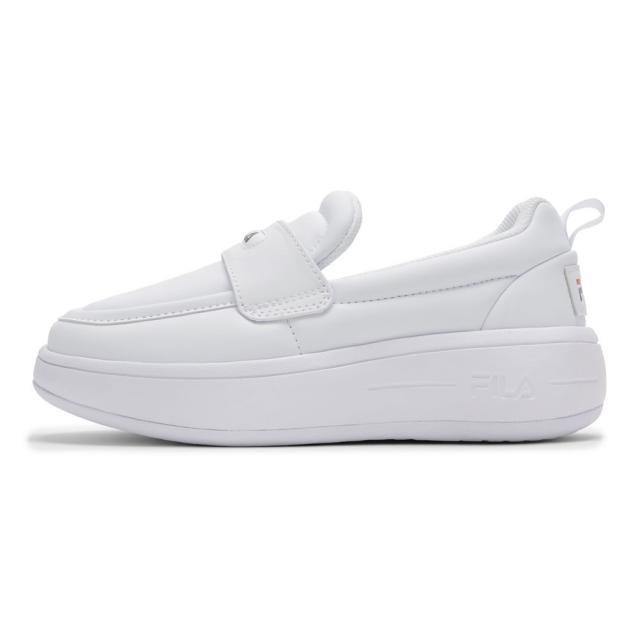 フィラ FILA FM0100981100 レディース靴 靴 シューズ 2E スニーカー ローファー パデッド 中綿 シューズ クッション性 SUPER BUBBLE LOAFER 厚底 Y2K ローカットスニーカー 人気 ブランド ホワイト_1