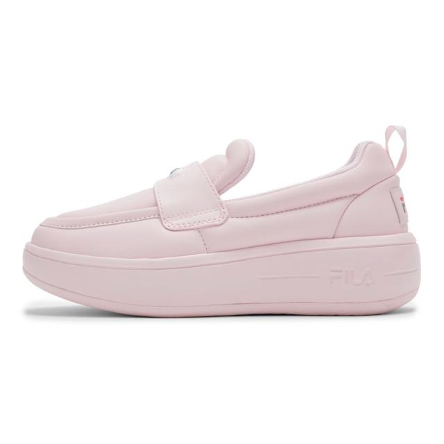 フィラ FILA FM0100981541 レディース靴 靴 シューズ 2E スニーカー ローファー パデッド 中綿 シューズ クッション性 SUPER BUBBLE LOAFER 厚底 ローカットスニーカー 人気 ブランド ピンク_1