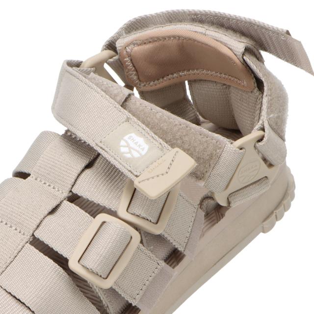 シャカ SHAKA SK-101M メンズ靴 靴 シューズ 2E 運動競技 サンダル アウトドア グルカ 歩き分かりやすい 同盟罷業一巡り 面磁気テープ 相応う 一般受け ブランド名 ベージュ