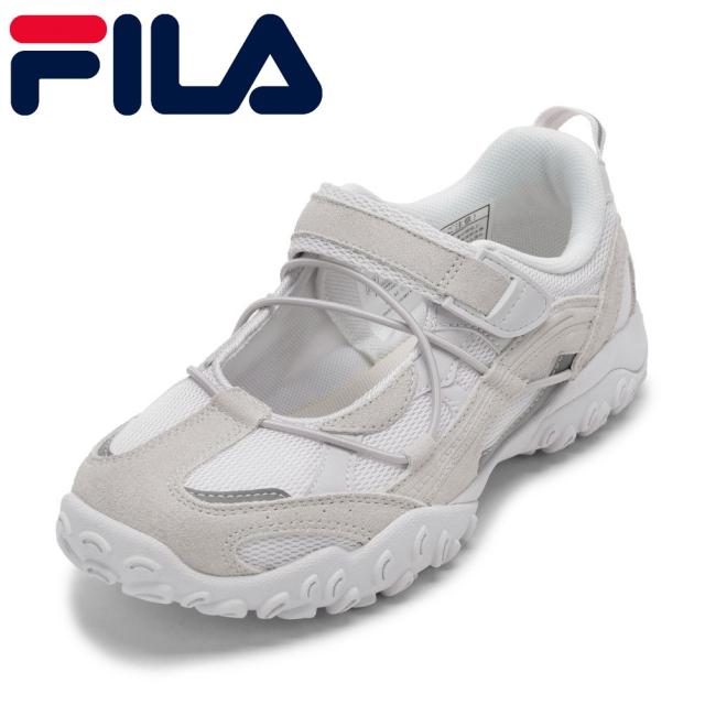 フィラ FILA FM0100985031 レディース靴 靴 シューズ 2E スニーカー バレエ シューズ 通気性 F/ECHAPPEVCV2 面ファスナー ローカットスニーカー 人気 ブランド ホワイト