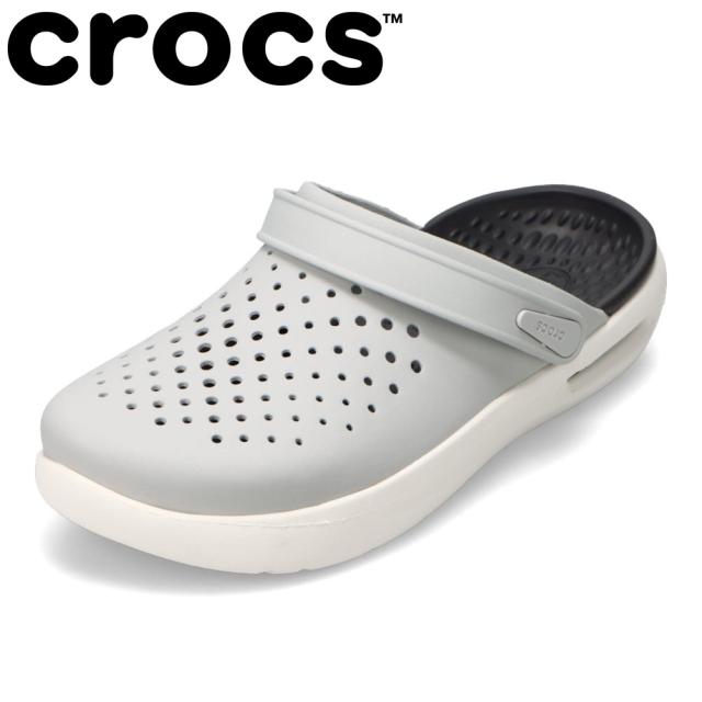 クロックス crocs 209964.W レディース靴 靴 シューズ 3E相当 サンダル クロッグ シューズ InMotion Clog インモーションクロッグ クッション性 夏 プール シンプル 着脱簡単 人気 ライトグレー