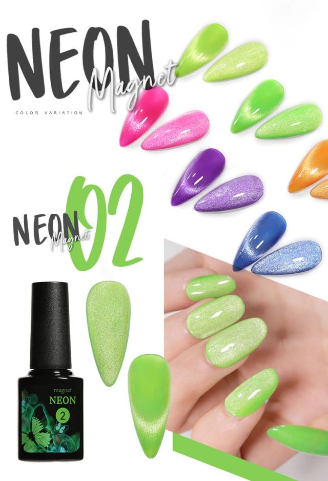 ネイル工房 ジェル マグネット 高発色 ビビッド 14色セット 全6色