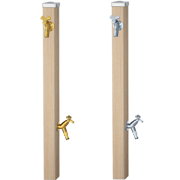 ユニソン ウォータースタンド Spre スプレスタンド60 シャインチーク 左右仕様 蛇口2個セット (水栓ゴールド/シルバー)の通販は