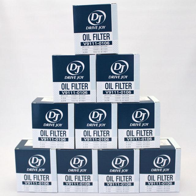 ★10個セット V9111-0106 トヨタモビリティパーツ DJ ドライブジョイ オイルフィルター オイルエレメント【インボイス番号登録店】の通販は 4,500円