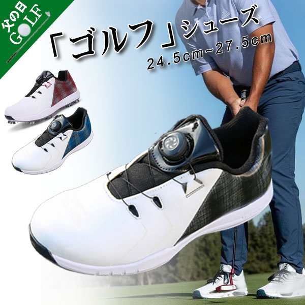 ゴルフシューズ スニーカー メンズ 軽量 メッシュ 通気 歩きやすい スポーツ カジュアル ランニングシューズ ウォーキングシューズ 大きいサイズ agesugi_sspの通販は