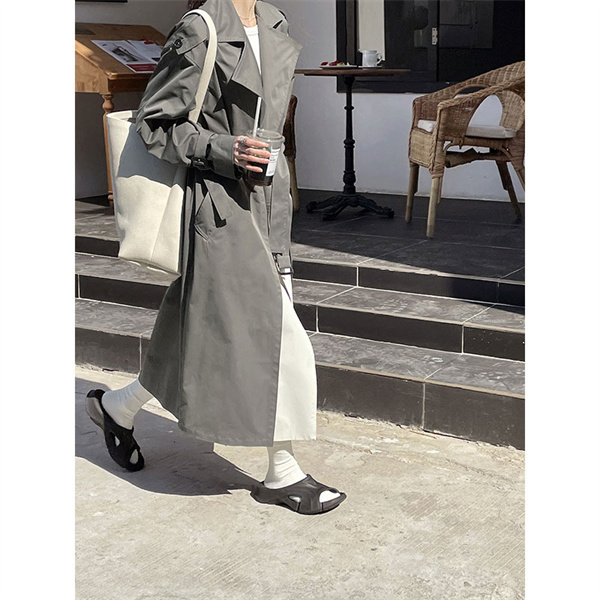 ポイント超超祭利用可 スプリングコート トレンチコート レディース