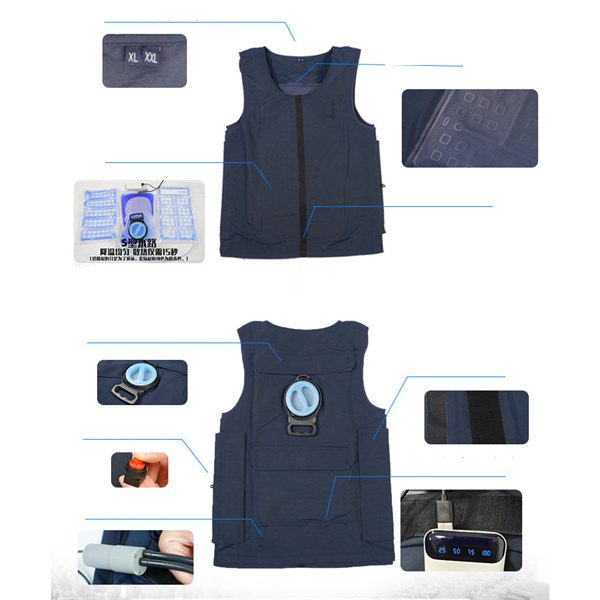 水冷ベスト ジーベック 空調ベスト クールベスト ひんやりグッズ 作業