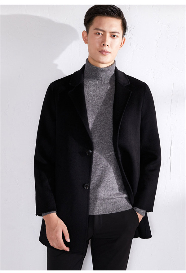 ポイント超超祭利用可 チェスターコート メンズ アウター ロングコート ビジネスコート ウール 通勤 オンオフ兼用 ロング丈 細身 スリム 秋冬服 送料無料 ポイント超超祭利用可 チェスターコート メンズ アウター ロングコート