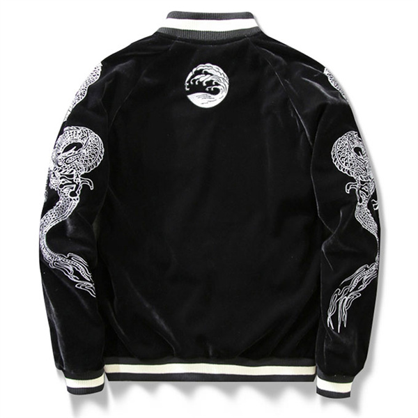 スカジャン リバーシブル ジャンバー メンズ ジャンバー 朧 おぼろ 刺繍 和柄 アウター おしゃれ 秋 セール 長袖 スプリングジャケット 横須賀 スカジャン リバーシブル ジャンバー メンズ ジャンバー 朧 おぼろ