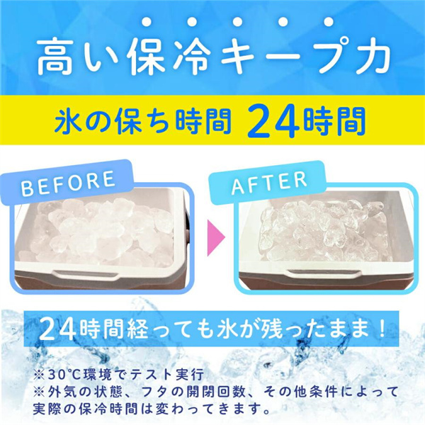 クーラーボックス 大型 26L 大容量 クーラーバッグ 高保冷 断熱 アウトドア キャンプ BBQ ハードクーラー キャンプ アウトドア 釣り 軽量_7