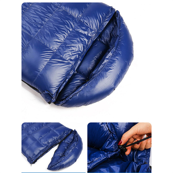 ポイント超超祭 シュラフ ダウン95% 寝袋 シュラフ アウトドア