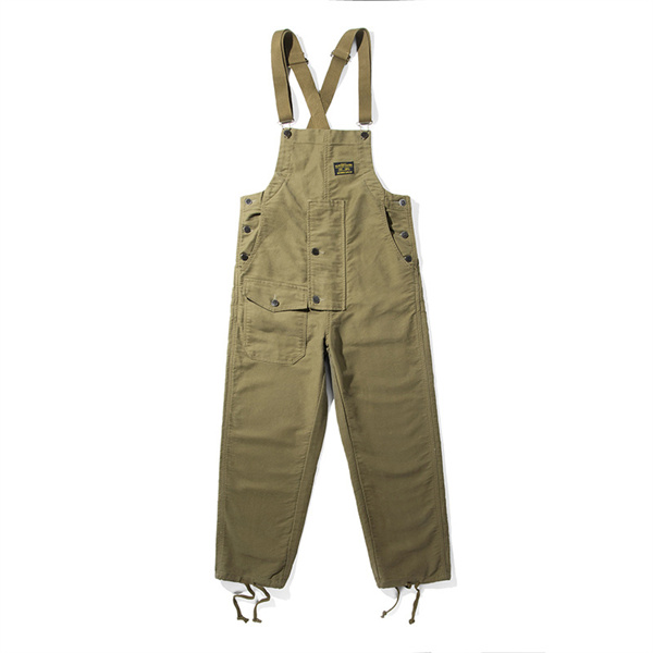 爆売中 サロペット メンズ オーバーオール 裾つなぎ ワークパンツ オールインワン ワークパンツ 作業服 おしゃれ お洒落 かっこいい 春夏秋_4