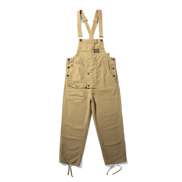 爆売中 サロペット メンズ オーバーオール 裾つなぎ ワークパンツ オールインワン ワークパンツ 作業服 おしゃれ お洒落 かっこいい 春夏秋_5