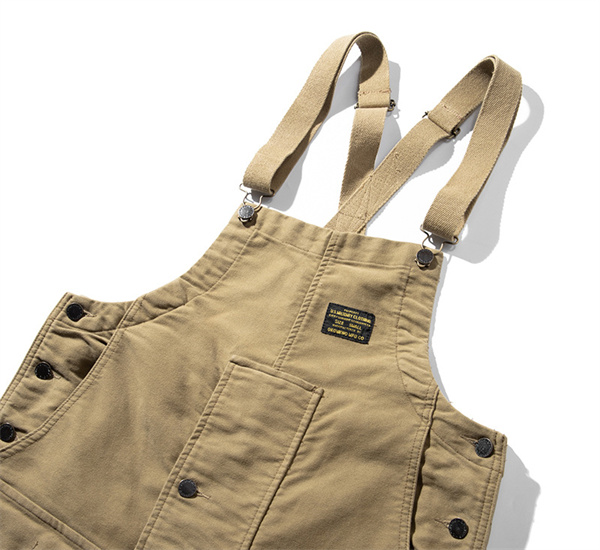 爆売中 サロペット メンズ オーバーオール 裾つなぎ ワークパンツ オールインワン ワークパンツ 作業服 おしゃれ お洒落 かっこいい 春夏秋_6