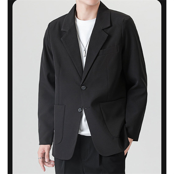 テーラードジャケット おしゃれ メンズ アウター ビジネス ジャケットカジュアル アウター 紳士服 シングル スーツ ノーアイロン 春 通勤 オフィス_2