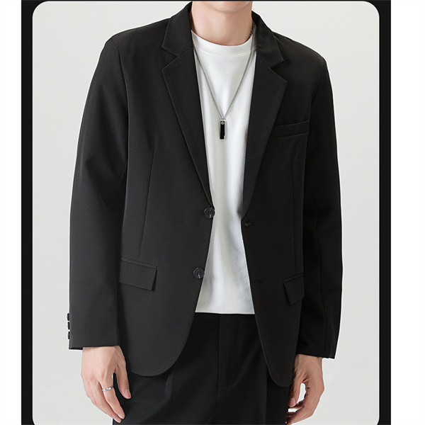 テーラードジャケット おしゃれ メンズ アウター ビジネス ジャケットカジュアル アウター 紳士服 シングル スーツ ノーアイロン 春 通勤 オフィス_6