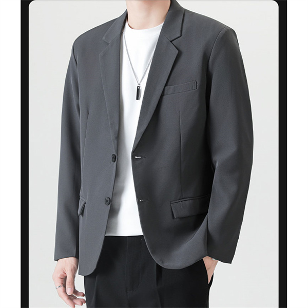 テーラードジャケット おしゃれ メンズ アウター ビジネス ジャケットカジュアル アウター 紳士服 シングル スーツ ノーアイロン 春 通勤 オフィス_7
