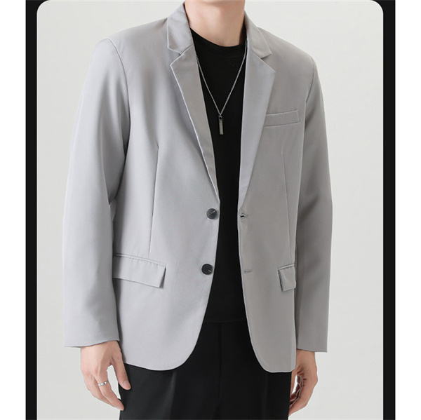 テーラードジャケット おしゃれ メンズ アウター ビジネス ジャケットカジュアル アウター 紳士服 シングル スーツ ノーアイロン 春 通勤 オフィス_8