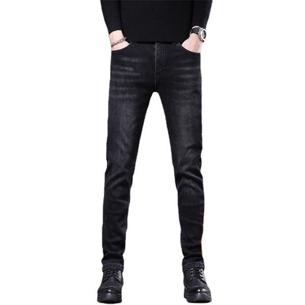 デニム パンツ ジーンズ メンズ 裏起毛 極暖 ジーパン Gパン ロング