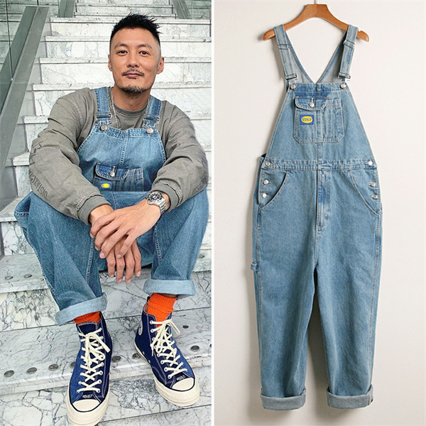 ポイント超超祭利用可 オーバーオール サロペット メンズ デニム カジュアルパンツ カーゴパンツ ゆったり 大きいサイズ アメカジ ミリタリー 作業服 父の日 プレゼン_6