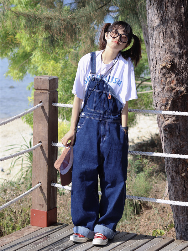 オーバーオール サロペット メンズ デニム カジュアルパンツ カーゴパンツ ゆったり 大きいサイズ アメカジ ミリタリー 作業服 父の日 プレゼン_6