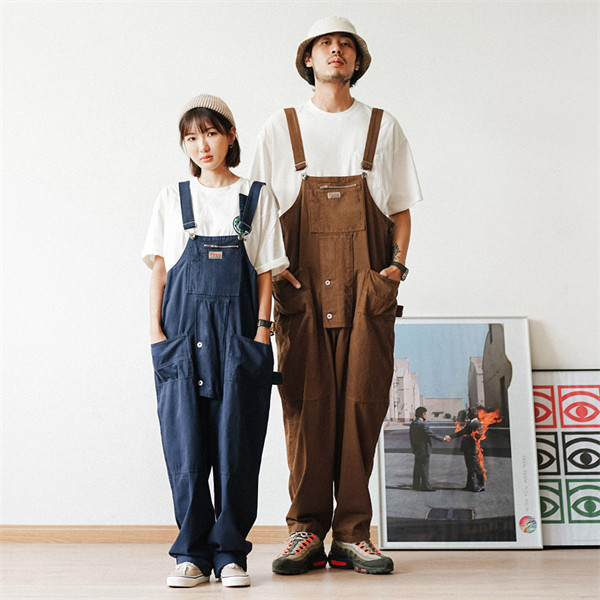 ポイント超超祭利用可 オーバーオール サロペット メンズ デニム カジュアルパンツ カーゴパンツ ゆったり 大きいサイズ アメカジ ミリタリー 作業服 父の日 プレゼン_10