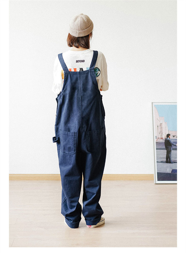 ポイント超超祭利用可 オーバーオール サロペット メンズ デニム カジュアルパンツ カーゴパンツ ゆったり 大きいサイズ アメカジ ミリタリー 作業服 父の日 プレゼン_3