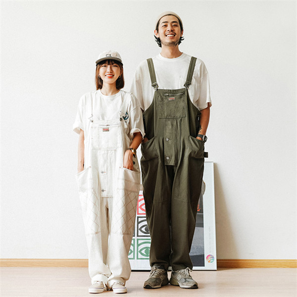 ポイント超超祭利用可 オーバーオール サロペット メンズ デニム カジュアルパンツ カーゴパンツ ゆったり 大きいサイズ アメカジ ミリタリー 作業服 父の日 プレゼン_9