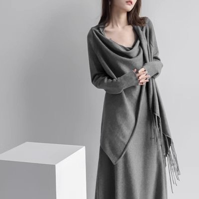 トップス ジャケット カーディガン レディース ショール 長袖 フェミニン 前開き ドッキング かわいい 大人可愛い きれいめ シンプルの通販は