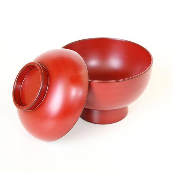 【未使用】越前漆器 源伸堂きむら 古代朱 合鹿椀(中) 5客 雑煮椀/大椀 食器 未使用】越前漆器 源伸堂きむら 古代朱 合鹿椀(中) 5客