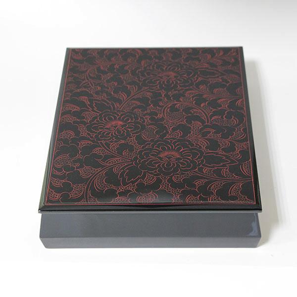越前漆器　文箱 楽天市場】文箱 漆器 文庫 黒 木製 越前漆器 木製 漆塗り 日本製