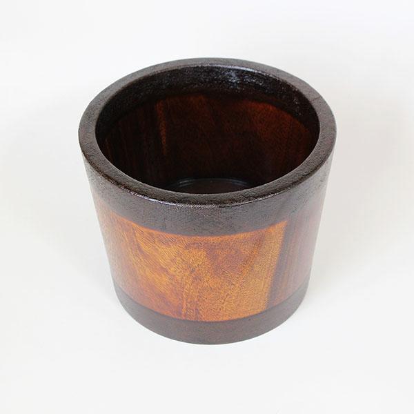 木製 ワインクーラー 酒ボックス 冷酒 クーラー 17cm うるし桶 木桶 和食器 天然木 くり抜き 漆器 漆塗り 丈夫 和風 おしゃれ ギフト プレゼント お祝い 御祝 男性 女性 父の日 母の日の通販は