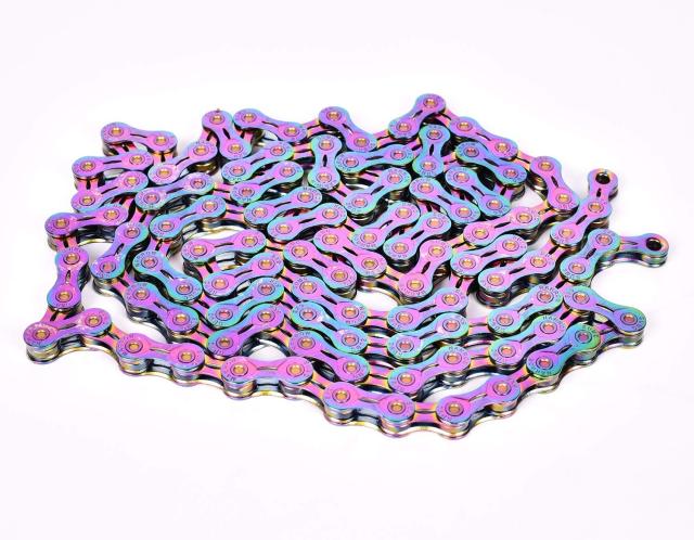 SUMC SX9EL 116リンク ミッシングリンク付 ９速用 チェーン 1/2" 11/128" 虹の通販は