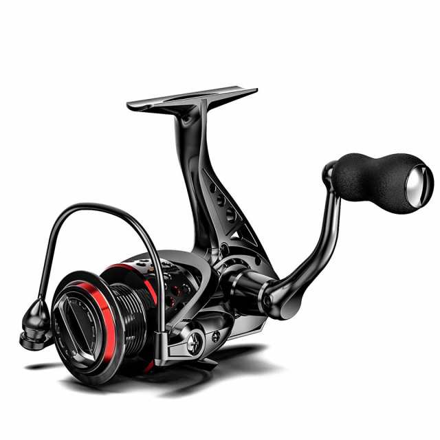 CF6000 Ashconfish スピニングリール 7+1BB 高精度なCNC加工 左右交換ハンドル PE糸付 EVAハンドルノブ CF2000/CF3000/CF4000/CF5000/CF6000/CF7000の通販は