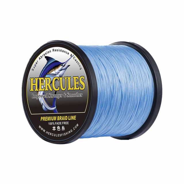 ブルー 4本編み_3号-500m-(13.6kg/30lb 0.28mm) ヘラクレス(HERCULES) peライン 色落ちしない 4本編み 釣り ライン 遠投 PE 釣り糸 高強度 PE釣糸 高感度 釣り用 ライン 柔軟性 伸びない pe 糸 投げ釣り 海釣り 船釣り アジング エギング 汎用性 道糸 劣化しにくい 高耐久性の通販は