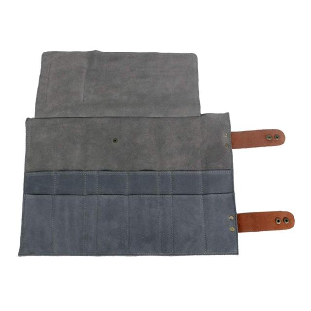 ハサミ バッグ 理髪用 シザーバッグ PU 理髪ツールバッグ BESTOYARD 理髪はさみポーチ ハサミバッグ スタイリッシュ 理髪 事務用 美容師 トリマー 理髪店用 美容師 灰色