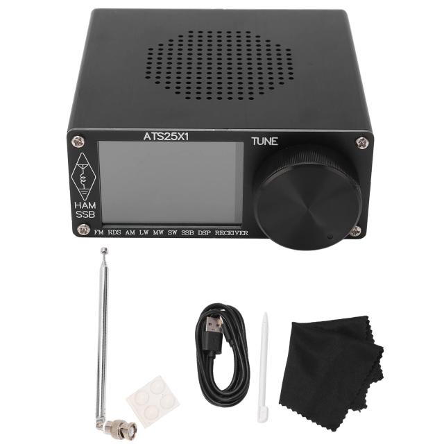 AMZTOP フルバンドラジオレシーバー、ATS-25 Si4732 FM LW MW SW