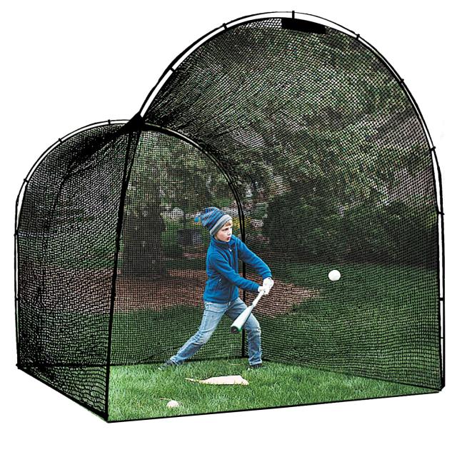 バッティングネット 野球バッティングゲージ 野球ネット バッティング 3x3x4m 組み立て式 防球ネット 飛散防止ネット 練習用 軟式 硬式 キャリーバッグ付き