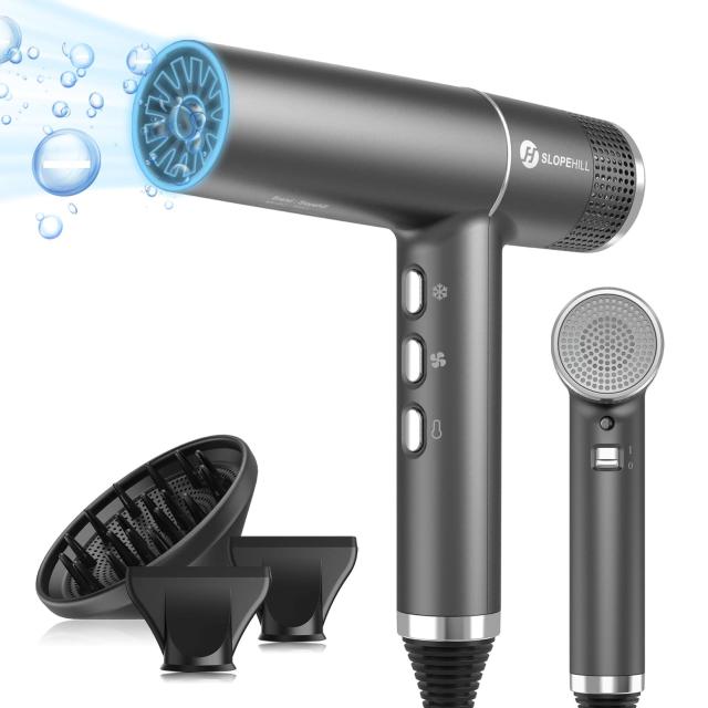 人気商品】llano カーリングドライヤー 大風量 サロン級 爆風 ブロー