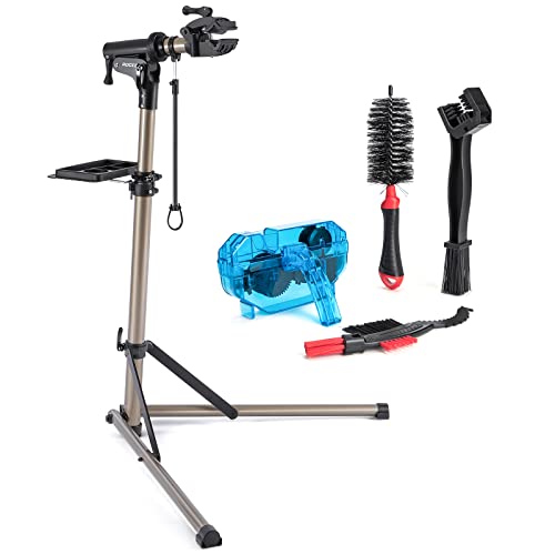 CXWXC 自転車 ワークスタンド チェーンクリーナー（シャンパン） : CXWXC 自転車 メンテナンススタンド ワークスタンド