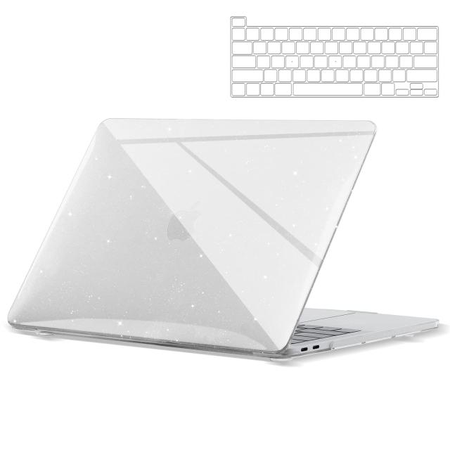 Pro 13インチ M2/M1_満天星クリア TALENANA for Macbook Pro 13インチケース A2338/A2289/A2251/A2159/A1989/A1708/A1706対応 2022-2016モデル M1/M2チップ【日本語キーボードカバー付き】Macbook Proカバー クリアケース 保護ケース 全面保護 ほこり防止 滑り止め Macbookアの通販は 5,277円