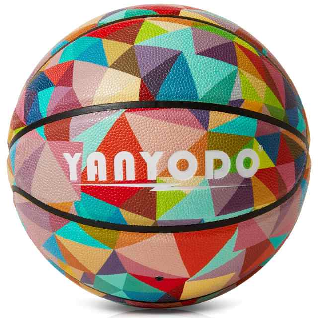 YANYODO バスケットボール 7号 屋内 屋外用 PU革 吸湿 滑り止め 高弾力性 耐摩耗性 練習用 中学 高校 大学 スポーツ 外用 バスケの通販は