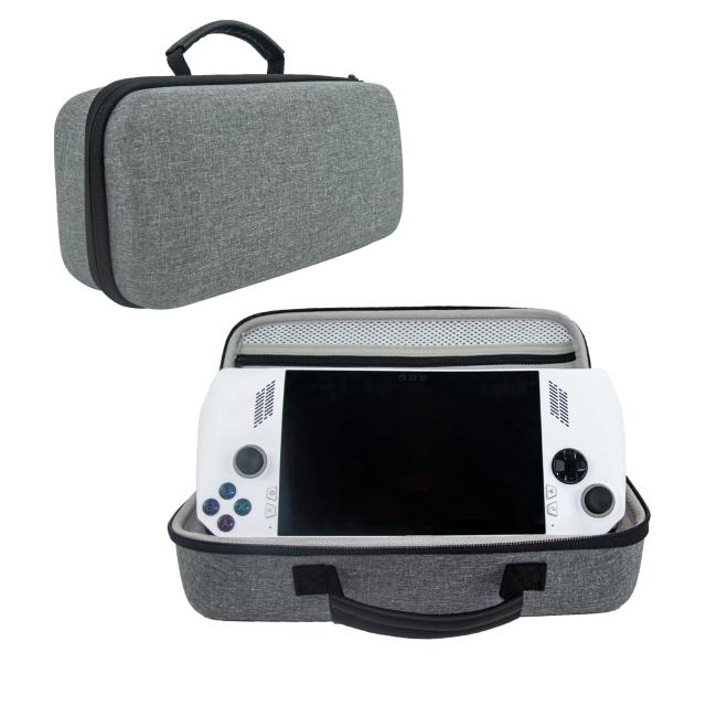 グレー Houdsuem ROG Ally 専用収納ケース 旅行ケース 小物収納可能 耐衝撃 持ち運び便利 防水 付属品収納可能 防塵 For ASUS ROG Ally X 用 バッグ (グレー)の通販は 6,947円